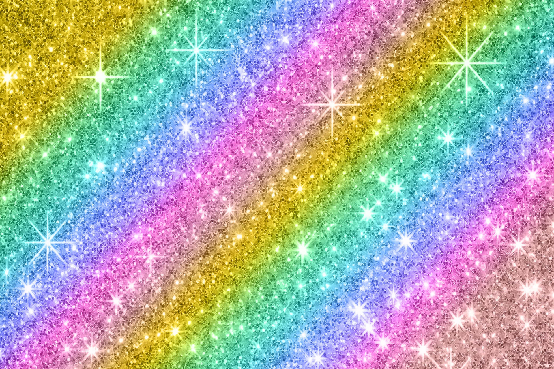 Rainbow Glitter Background