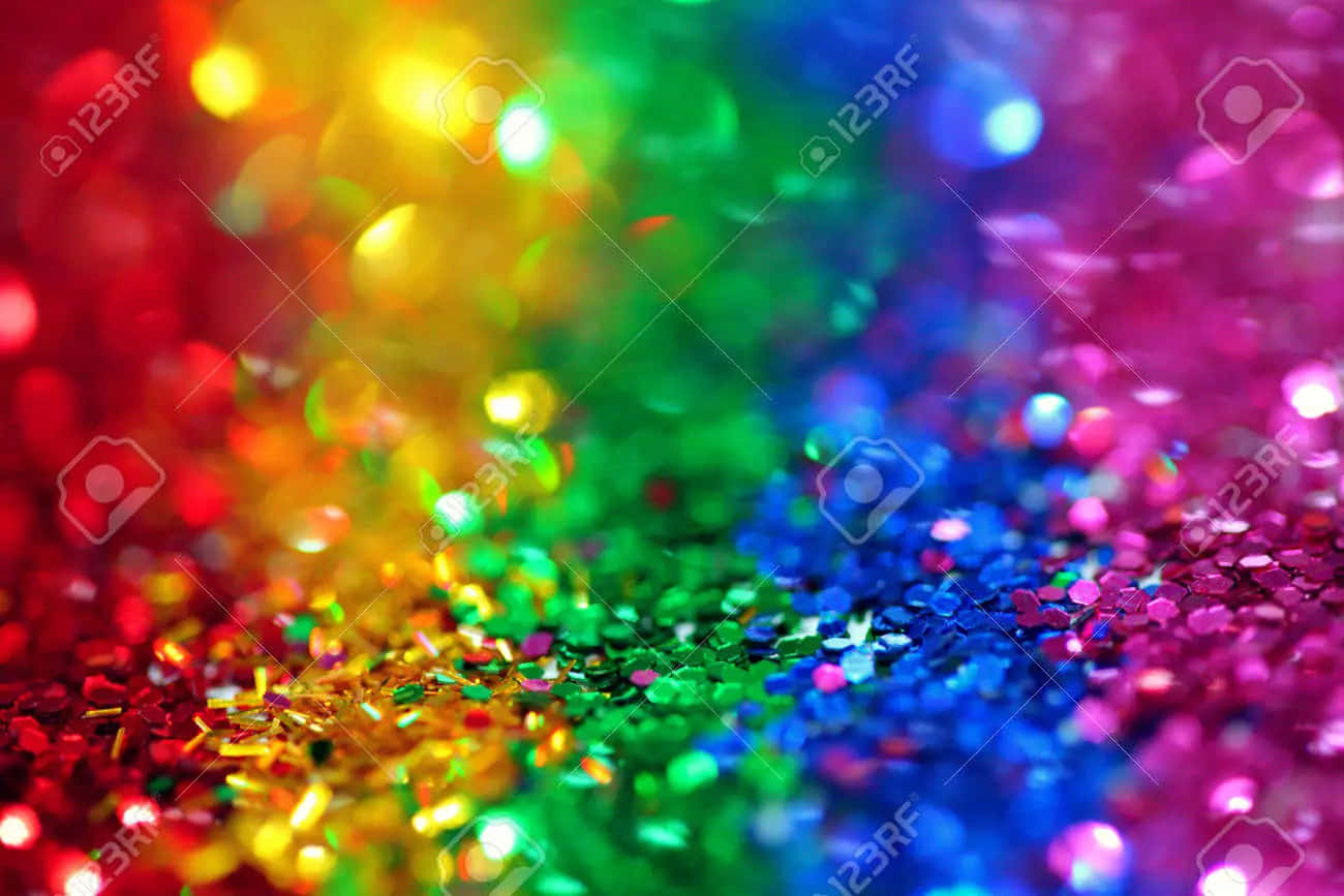 Colorful and sparkly in all its glory! Wallpaper