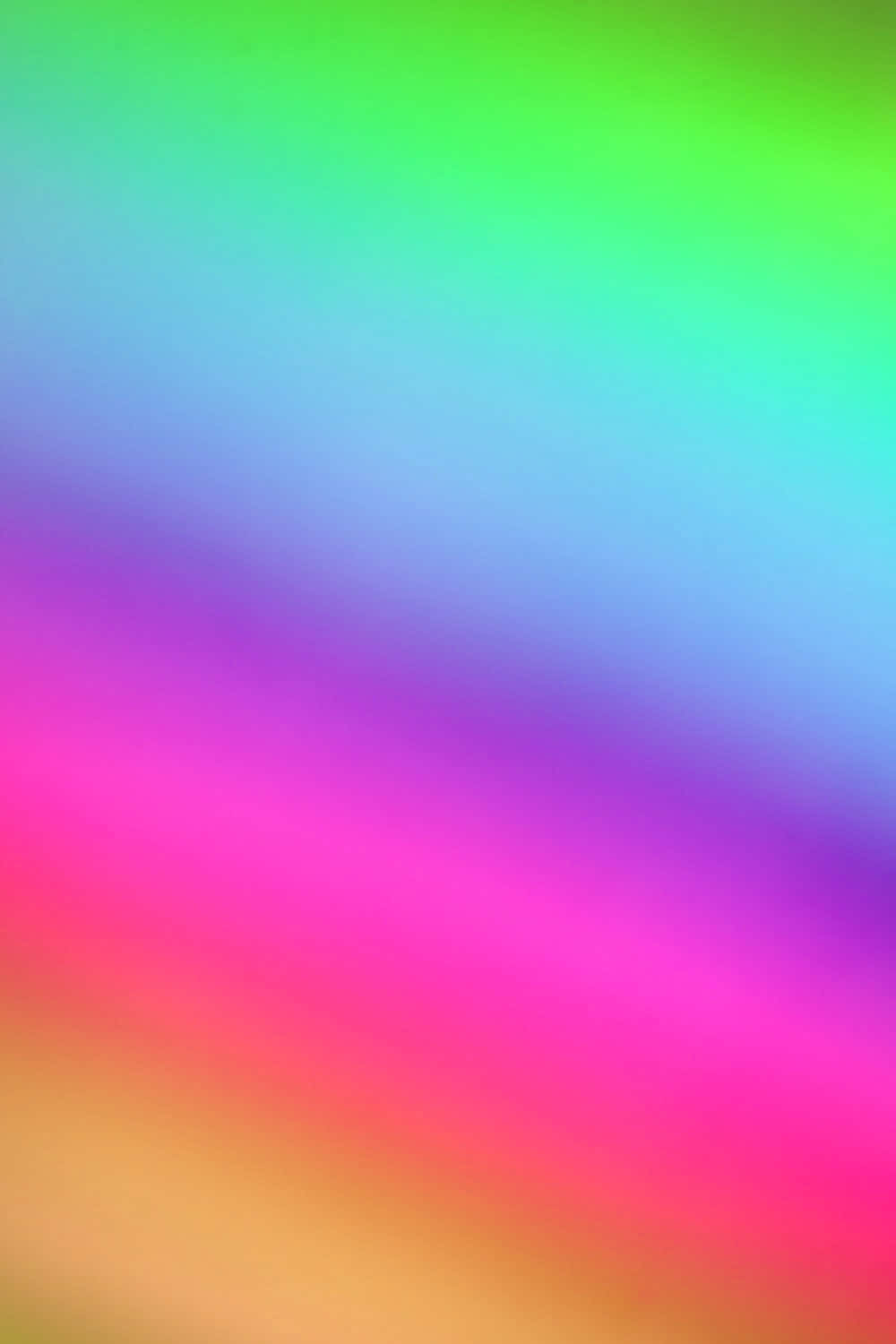 A Rainbow Colored Blurred Background
