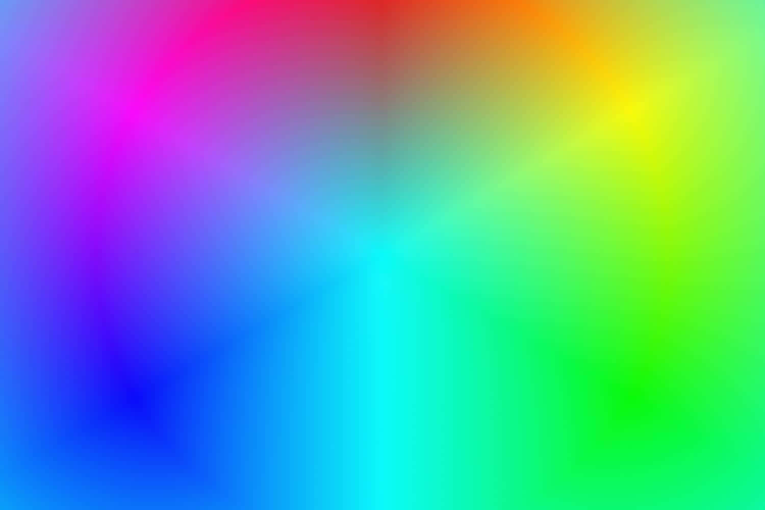 A Rainbow Colored Background With A Rainbow Colored Circle