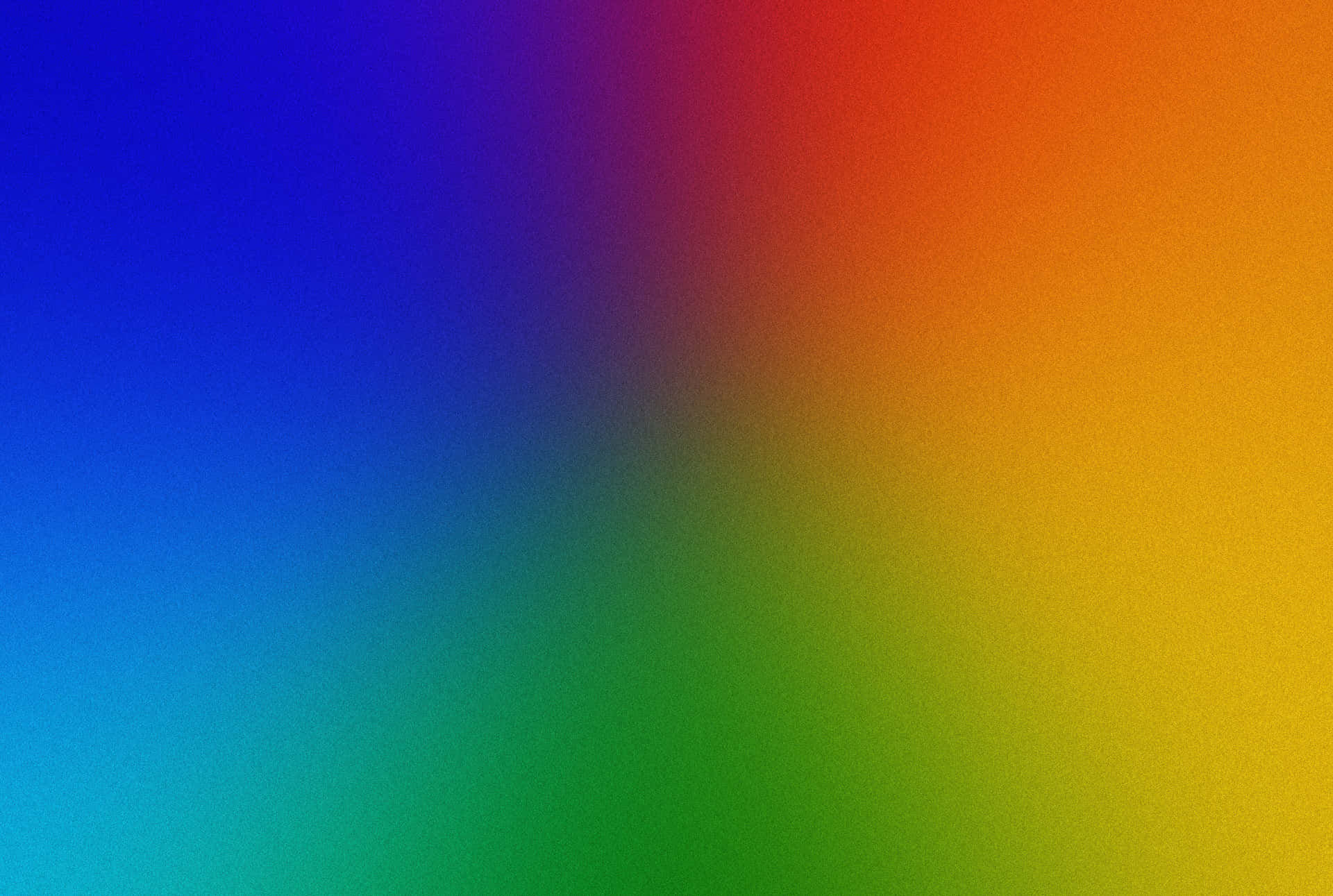 A rainbow with a smooth transition of colors