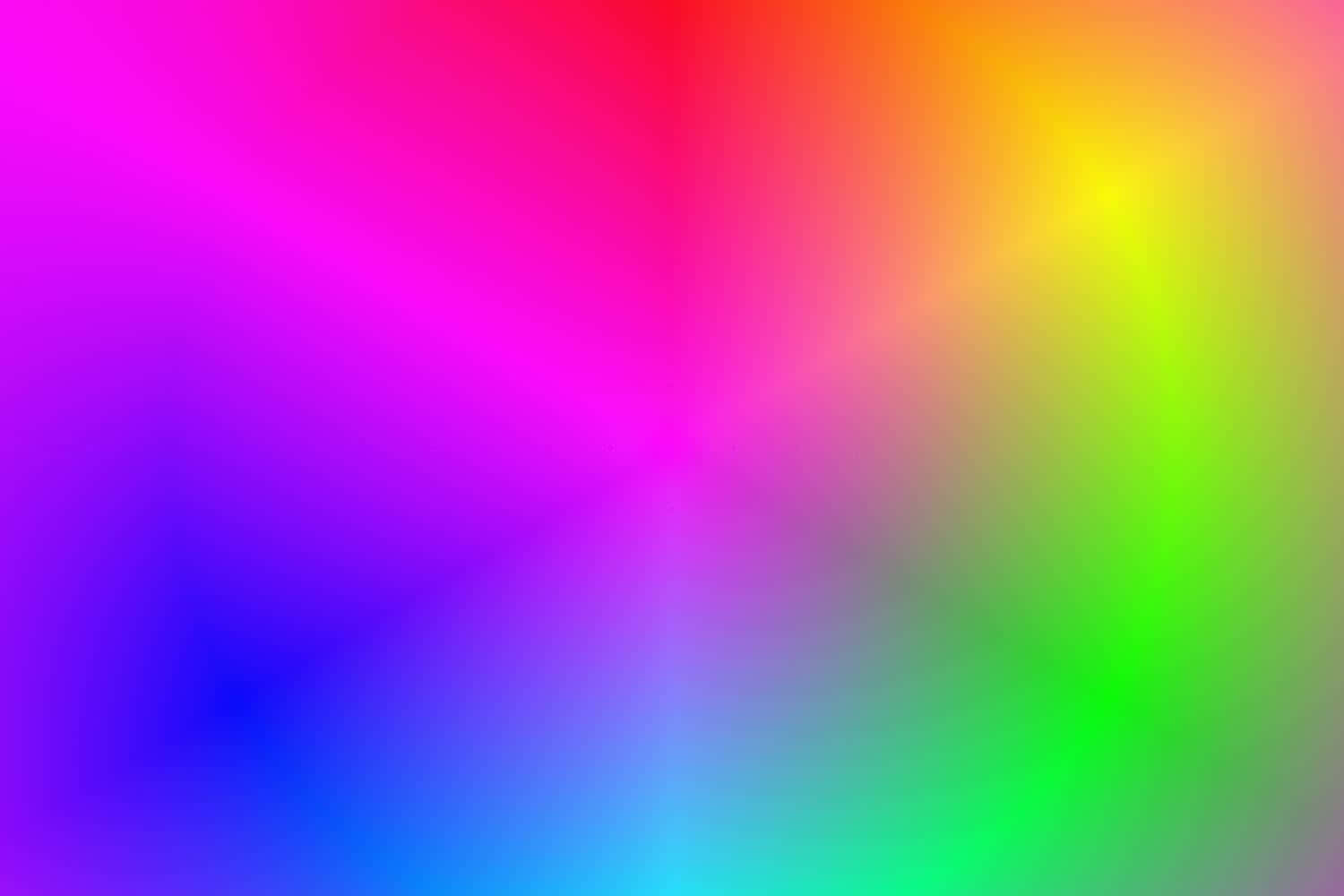 Bright, multicolored gradient background.