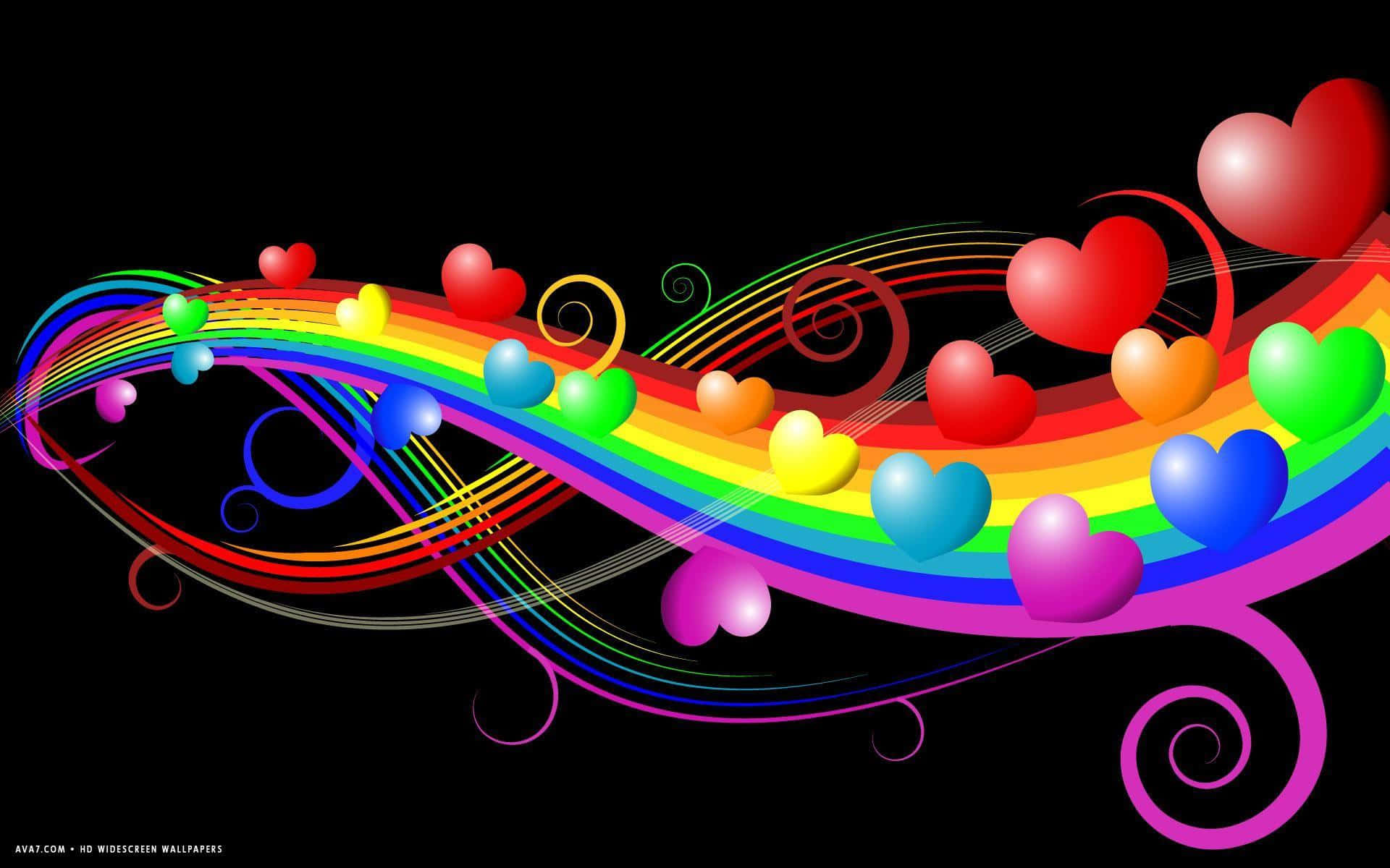 Showing Love And Kindness In All Colors Wallpaper