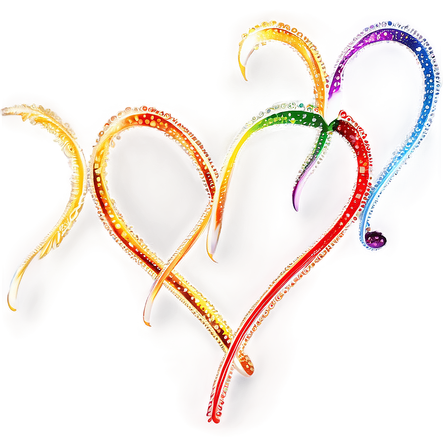 Rainbow Heart Clipart Diversity Png Sph PNG
