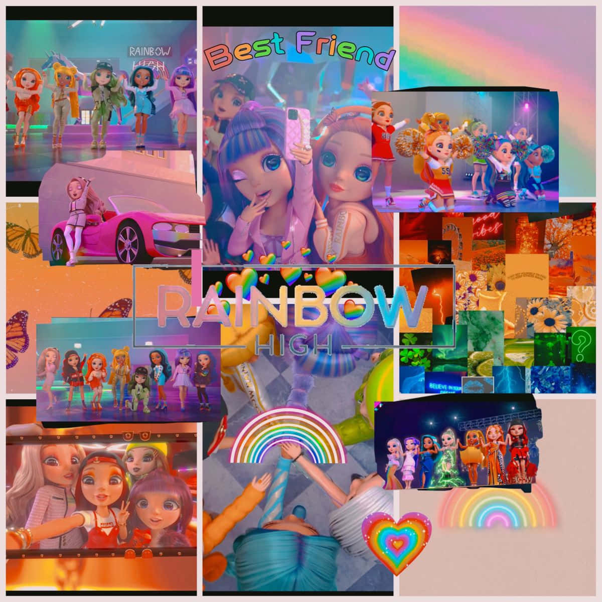 Rainbow - Best Friends Wallpaper Wallpaper