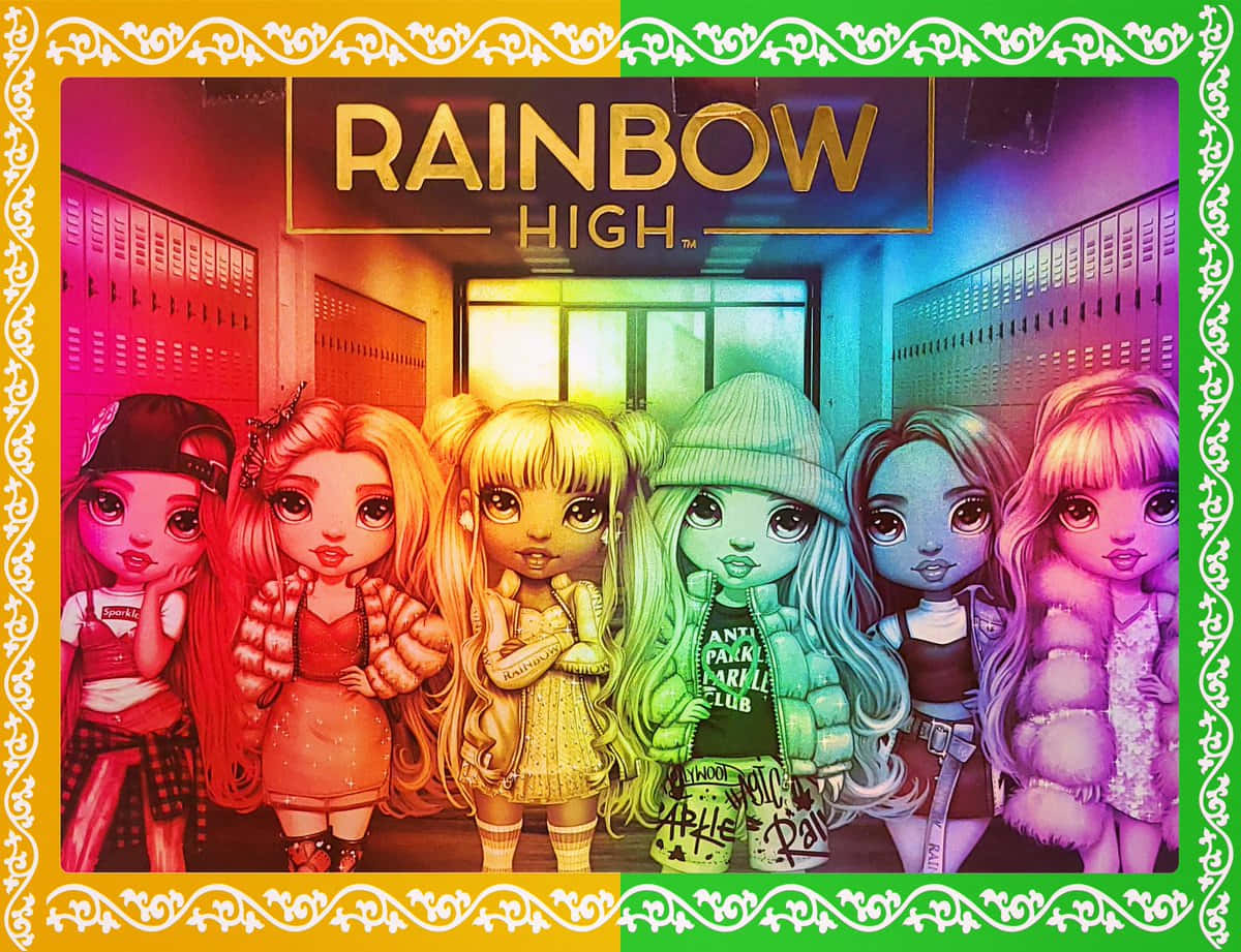 Rainbow High School Photo Wallpaper