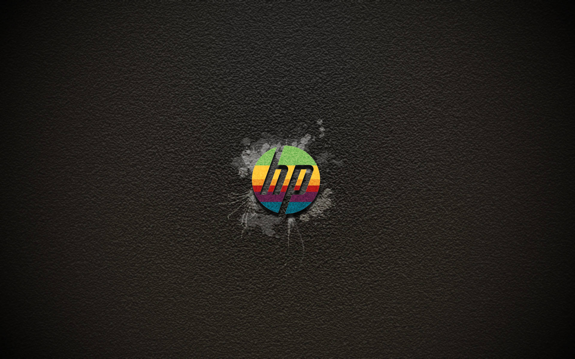 Rainbow Hp Laptop Logo