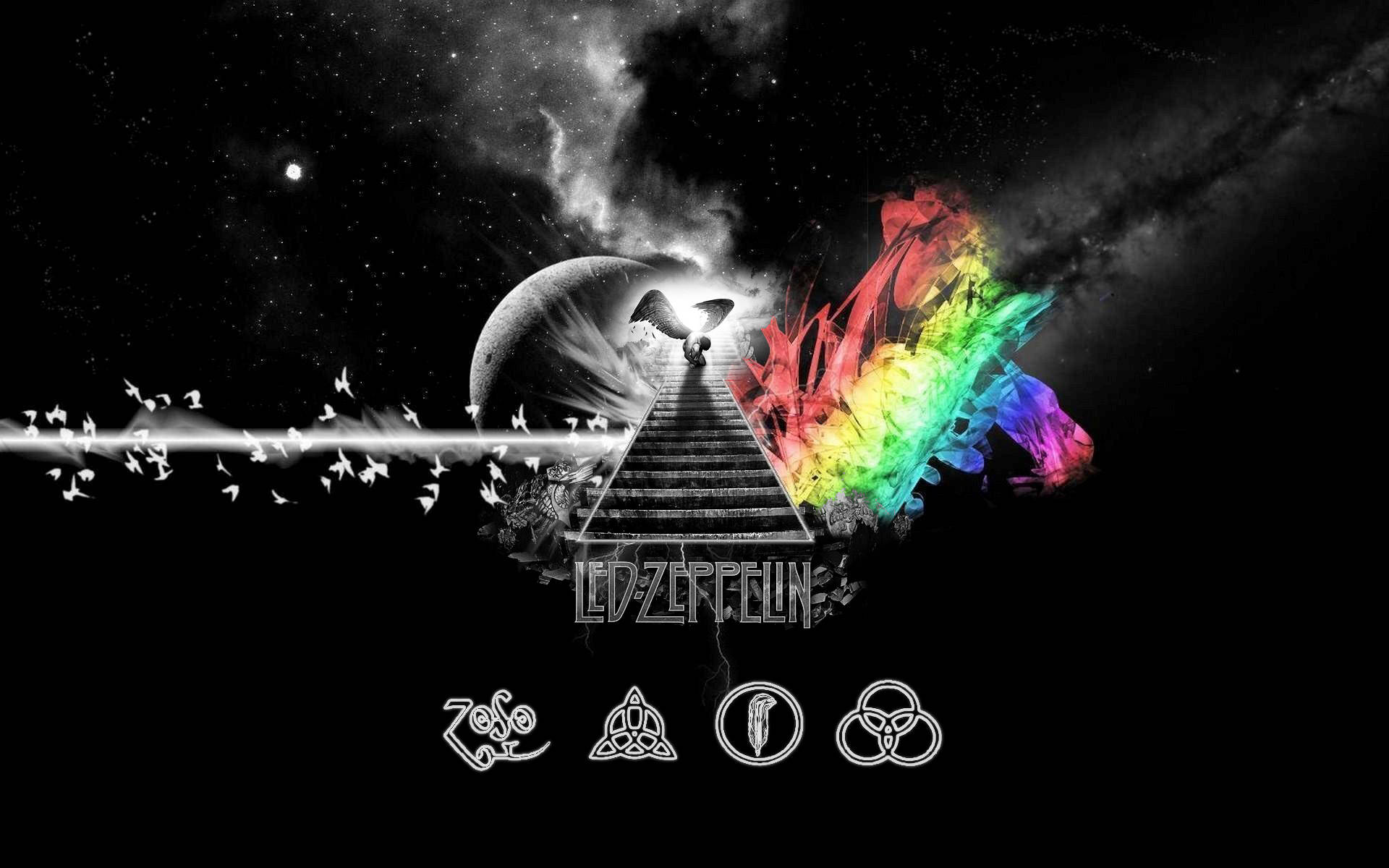 Rainbow Led Zeppelin Picture