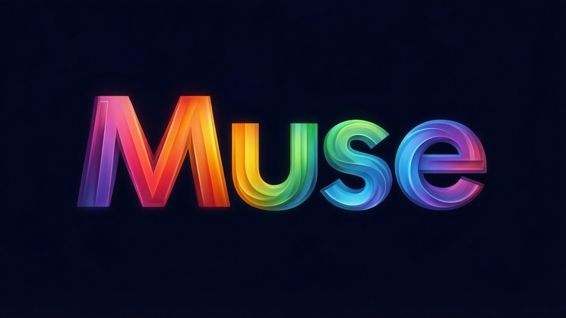 Logotipo do Muse Arco-Íris Papéis de Parede