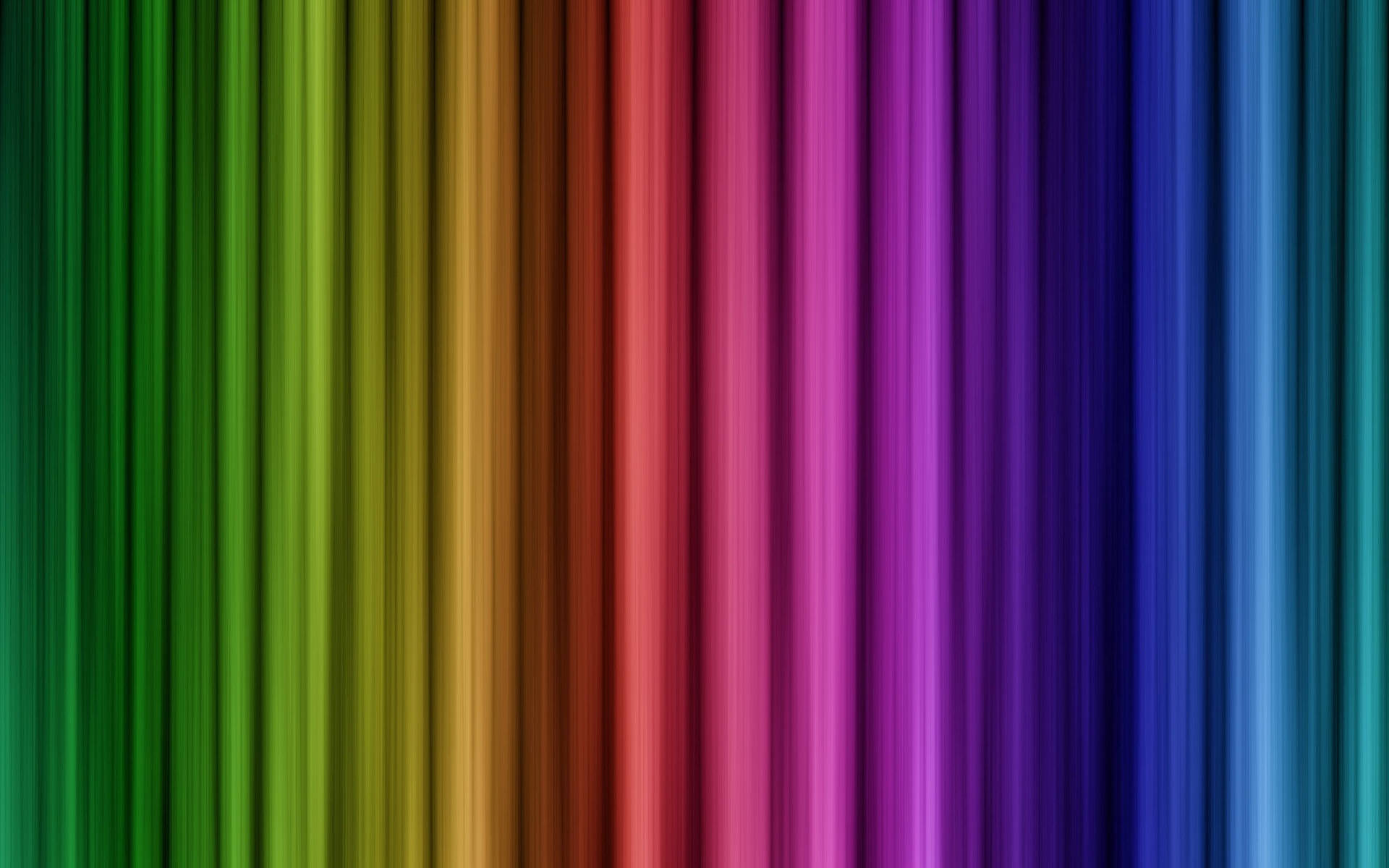 Rainbow Of Vertical Lines Wallpaper