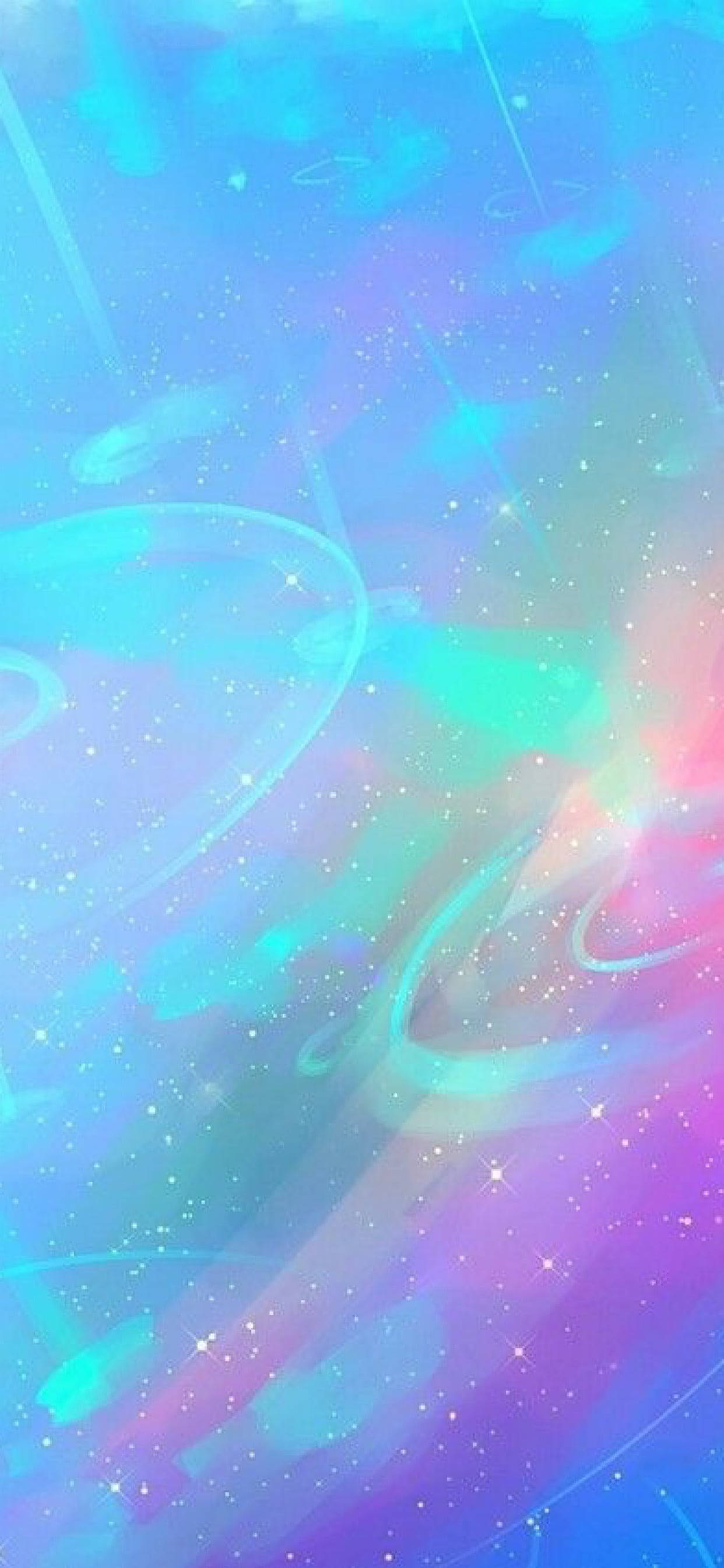 Rainbow Pastel Galaxy Wallpaper