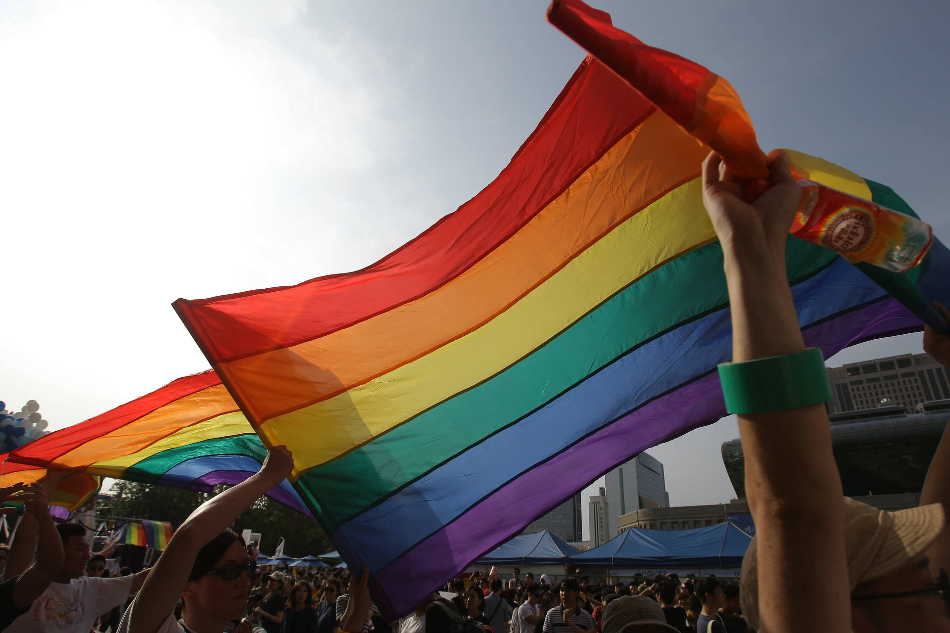 Rainbow Pride Flag Background