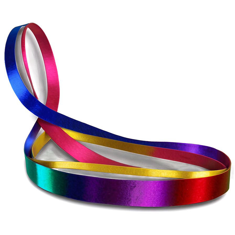 Download Rainbow Ribbon Art Png 04292024 | Wallpapers.com