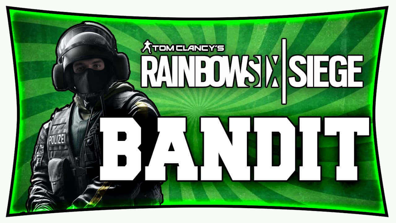 Electrifying gameplay with Bandit in Rainbow Six Siege Wallpaper