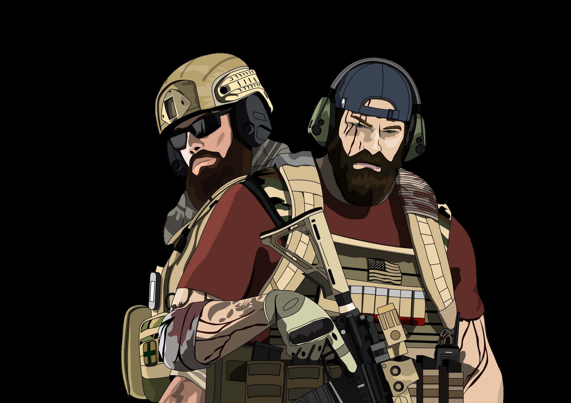 Rainbow Six Siege Blackbeard Illustratie Achtergrond