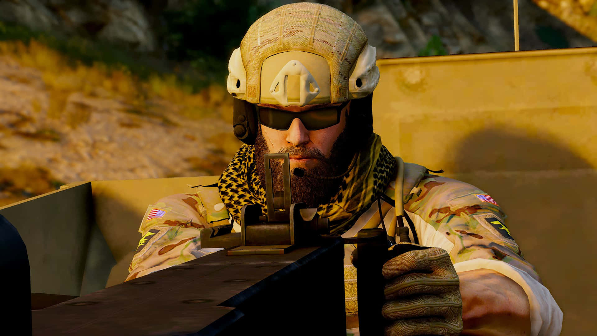 Rainbow Six Siege Blackbeard In Actie Achtergrond