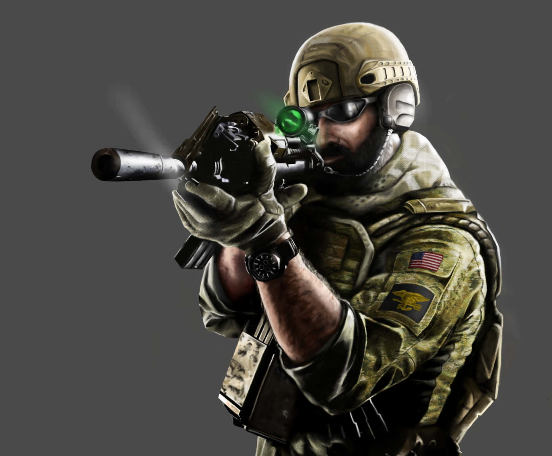 Rainbow Six Siege Blackbeard Operator Achtergrond