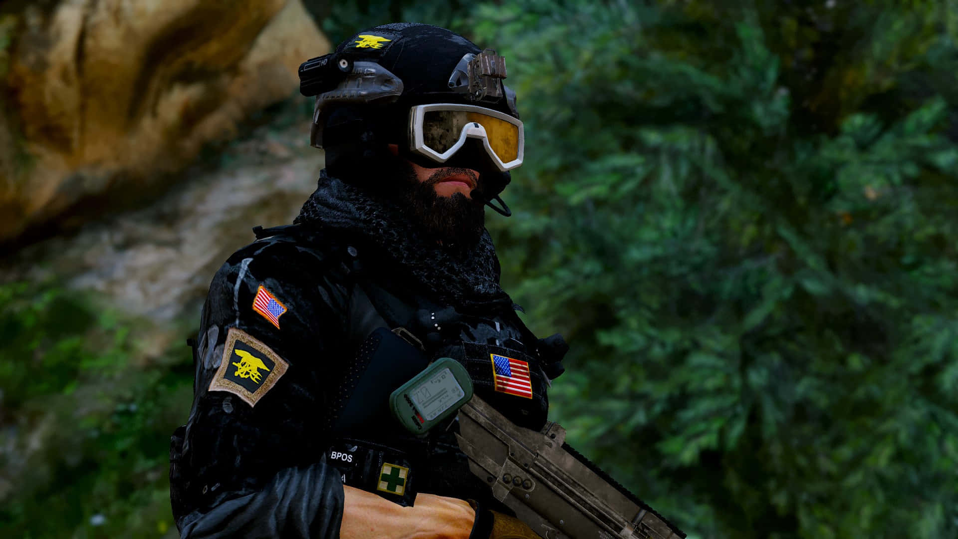 Rainbow Six Siege Blackbeard Operator Achtergrond