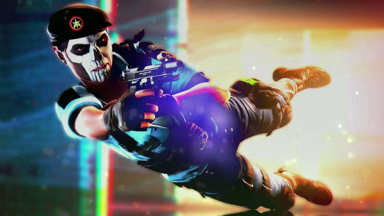 Stealthy Caveira in Action in Rainbow Six Siege Wallpaper