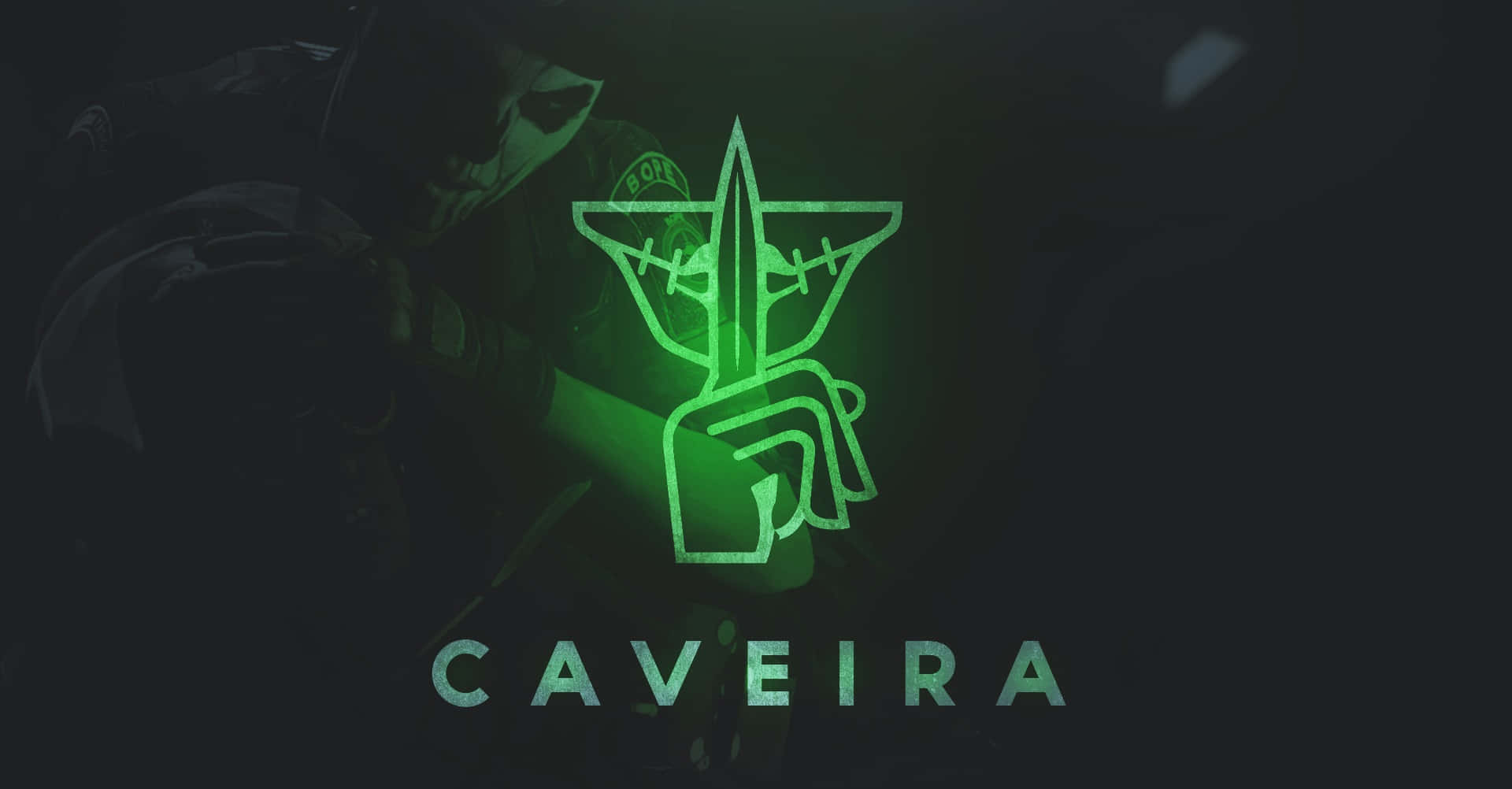Caveira, the Stealthy Interrogator of Rainbow Six Siege Wallpaper