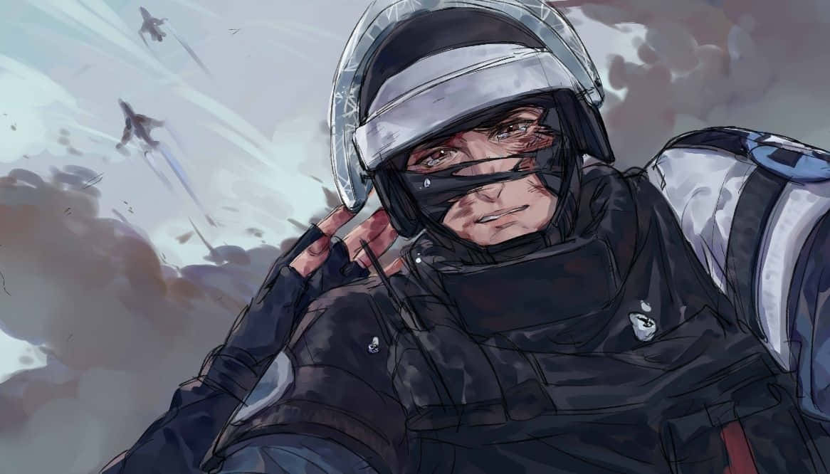 Docde Rainbow Six Siege En Acción En El Campo De Batalla Fondo de pantalla