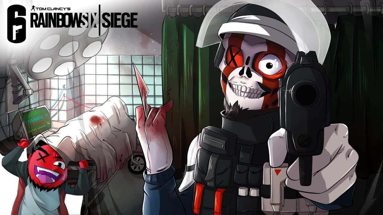 Doc from Rainbow Six Siege: The Healer in Action Wallpaper