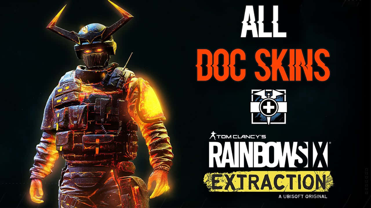 Doc utilizing his stim pistol in Rainbow Six Siege Wallpaper