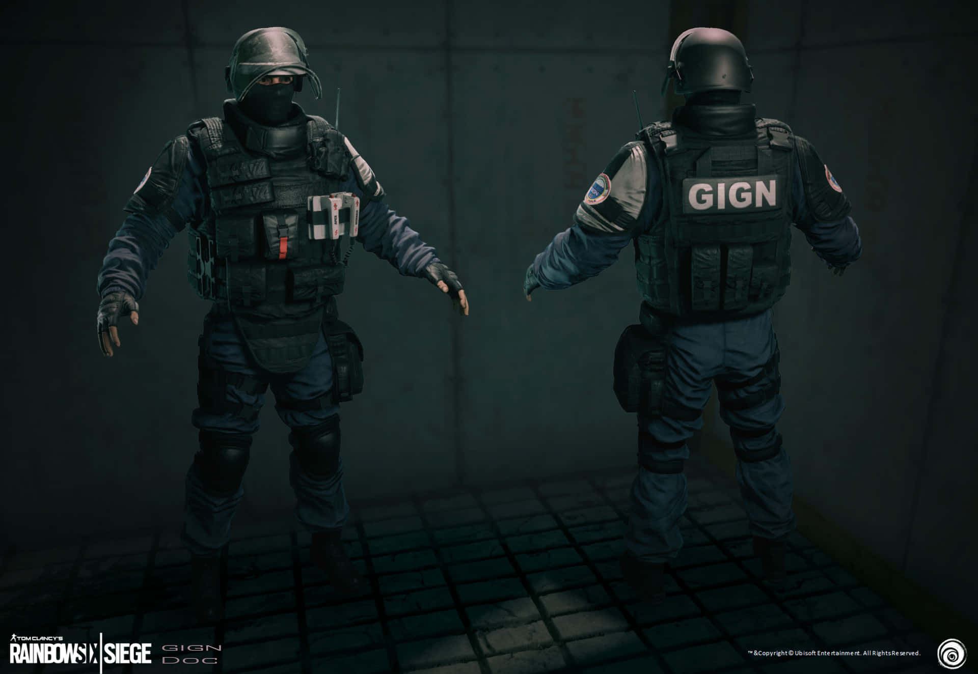 Rainbow Six Siege's Doc in action. Wallpaper