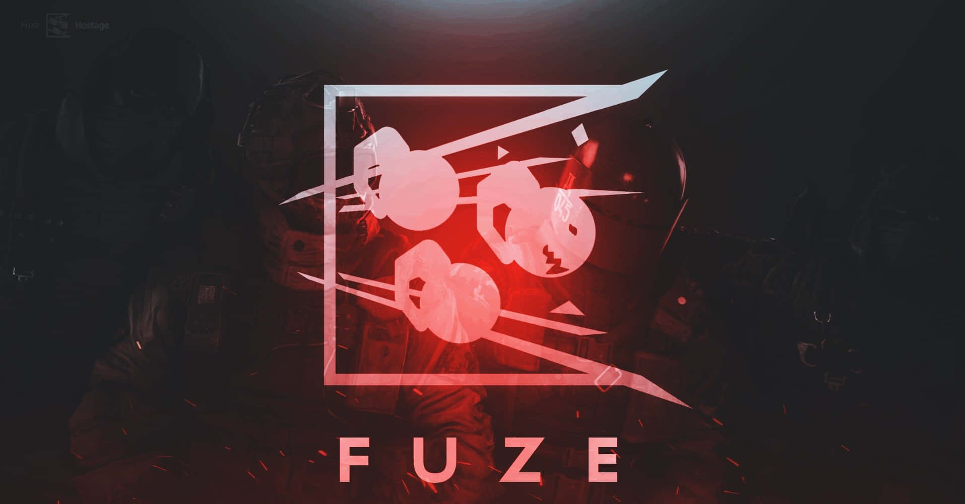 Rainbow Six Siege Fuze In Actie Achtergrond