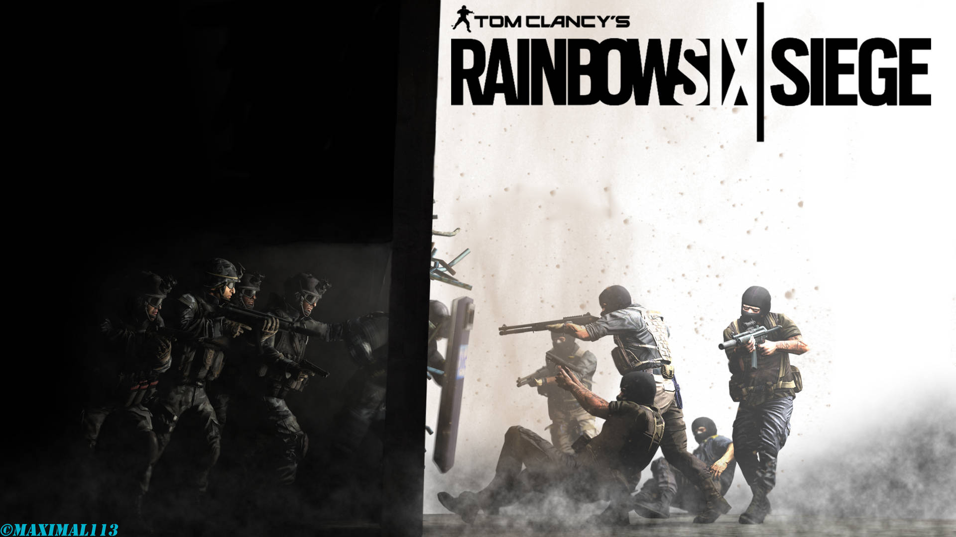 Rainbow Six Siege Game Cover Wallpaper