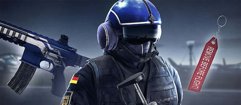 Rainbow Six Siege Jäger in Action Wallpaper