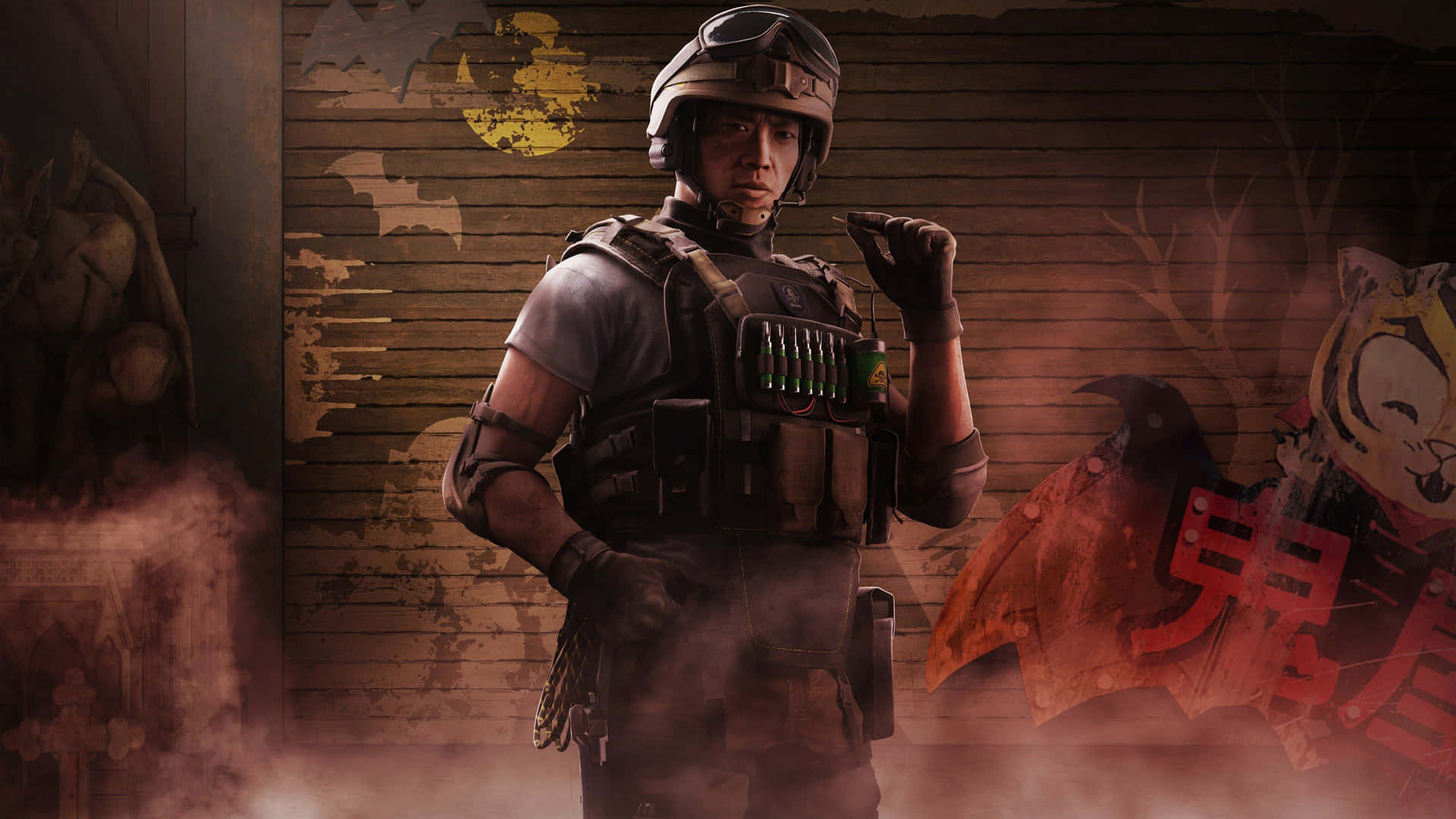 Lesion in action - Rainbow Six Siege Wallpaper