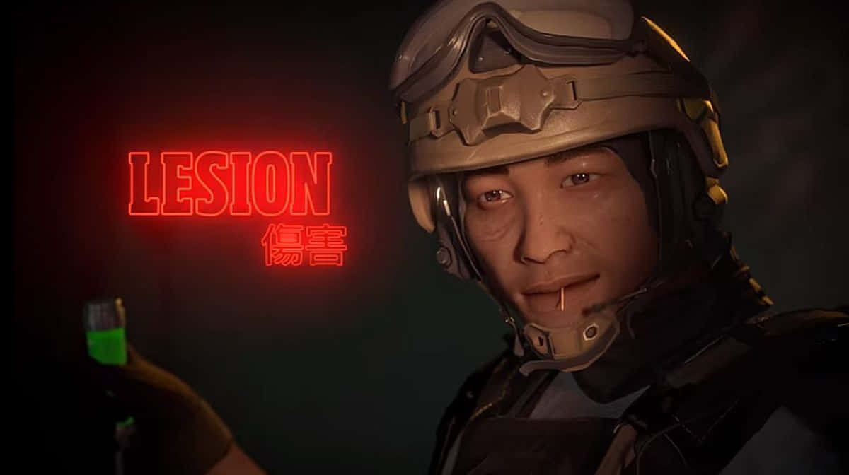 Rainbow Six Siege Lesion Operator Achtergrond