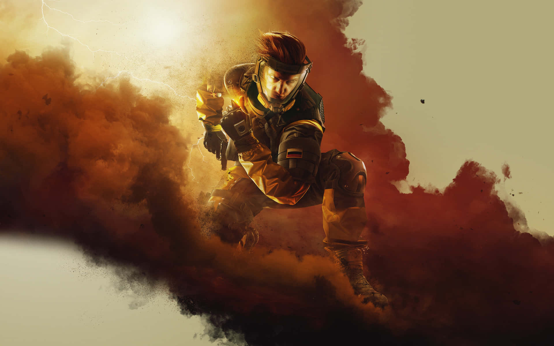 Rainbow Six Siege Lesion In Actie Achtergrond