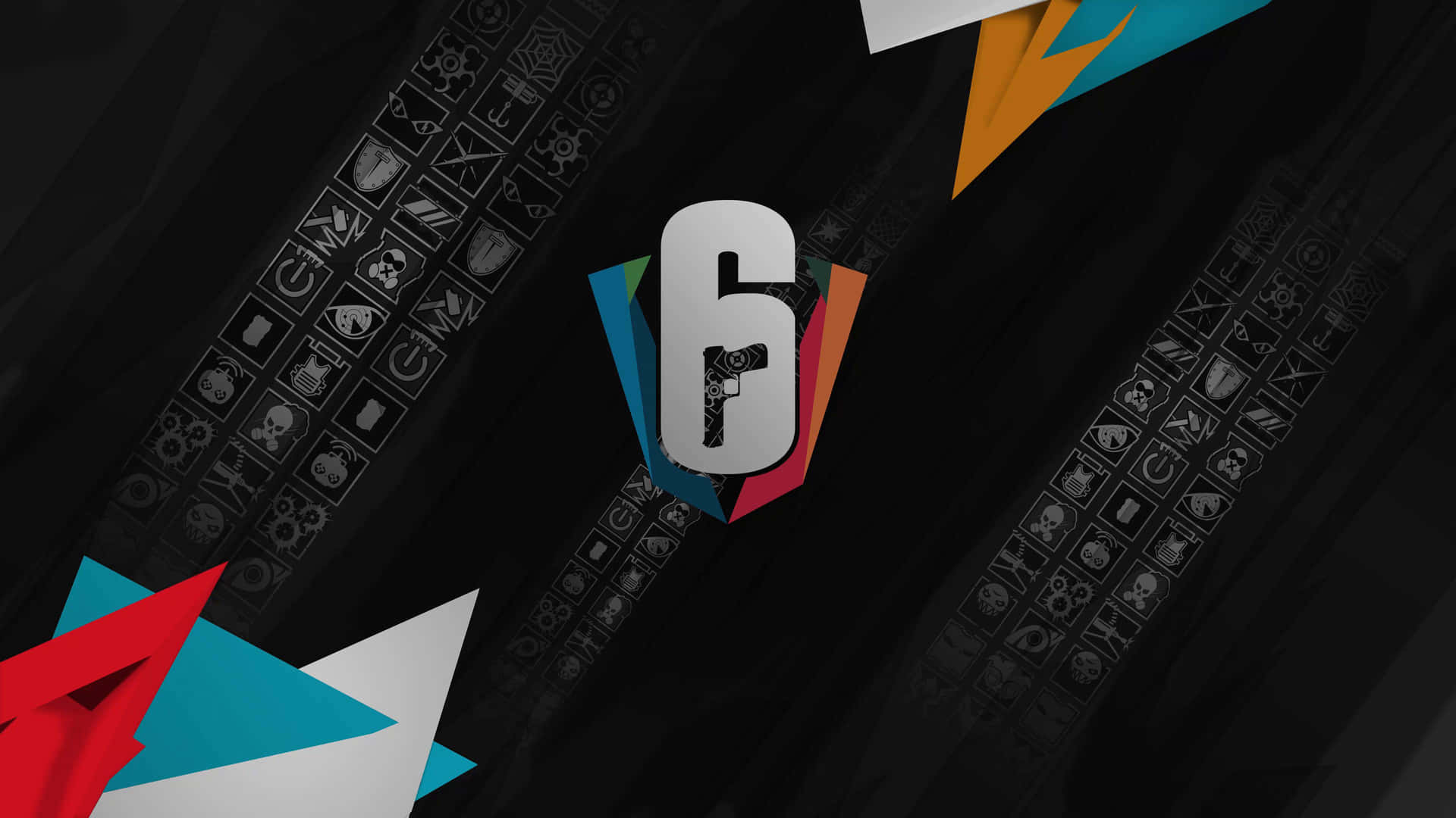 Wallpaper Logo Rainbow Six Siege Wallpaper