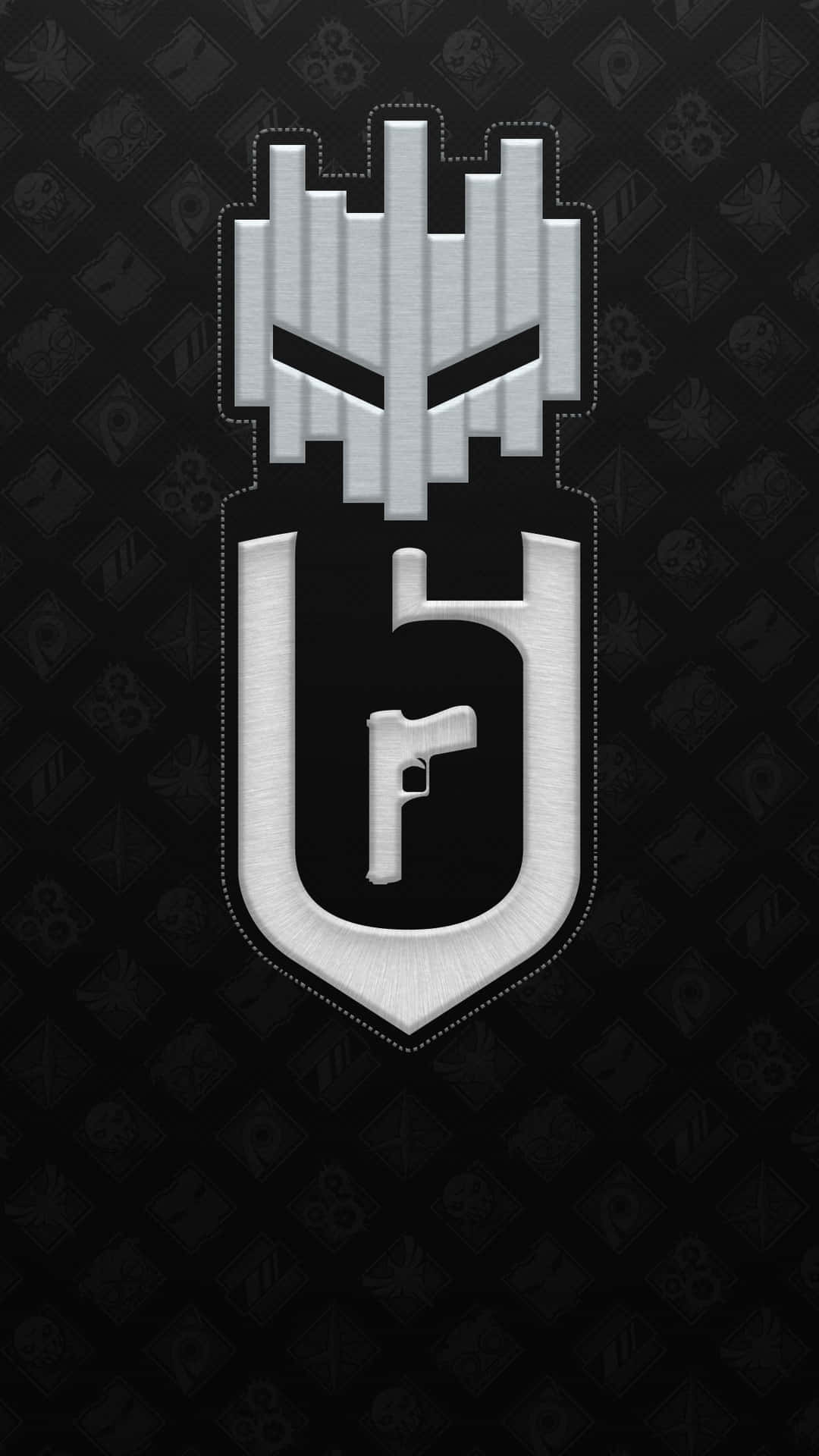 Rainbow Six Siege Logo Bakgrunn Bakgrunnsbildet