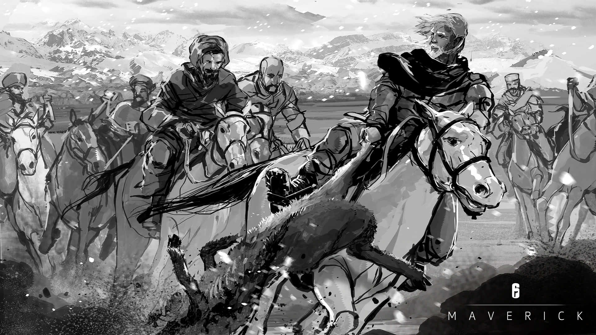 Maverick in Action - Rainbow Six Siege Wallpaper Wallpaper