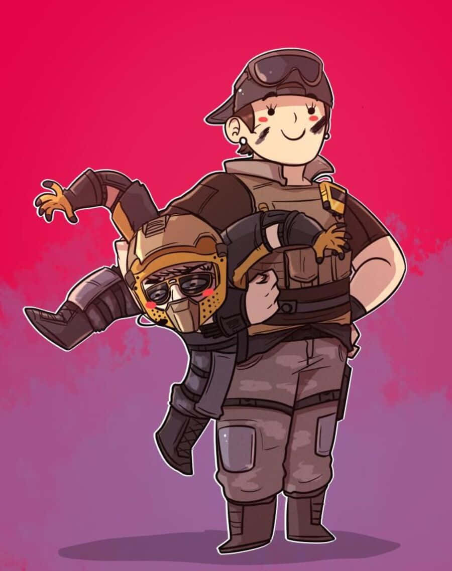 Mozzie, the Defender Operator, in Tom Clancy's Rainbow Six Siege Wallpaper