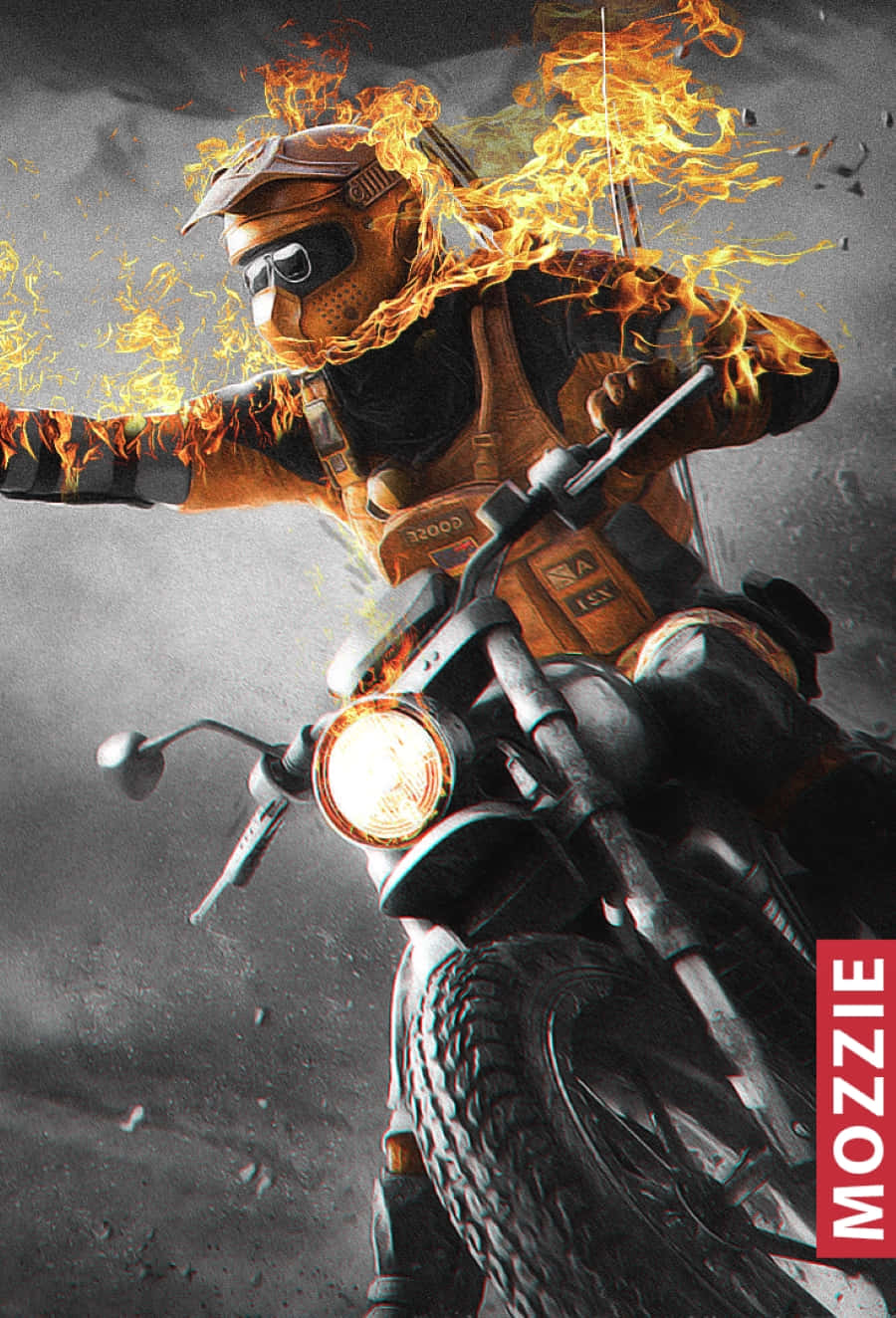 Mozzie, the master of drone hacking, in action in Rainbow Six Siege Wallpaper