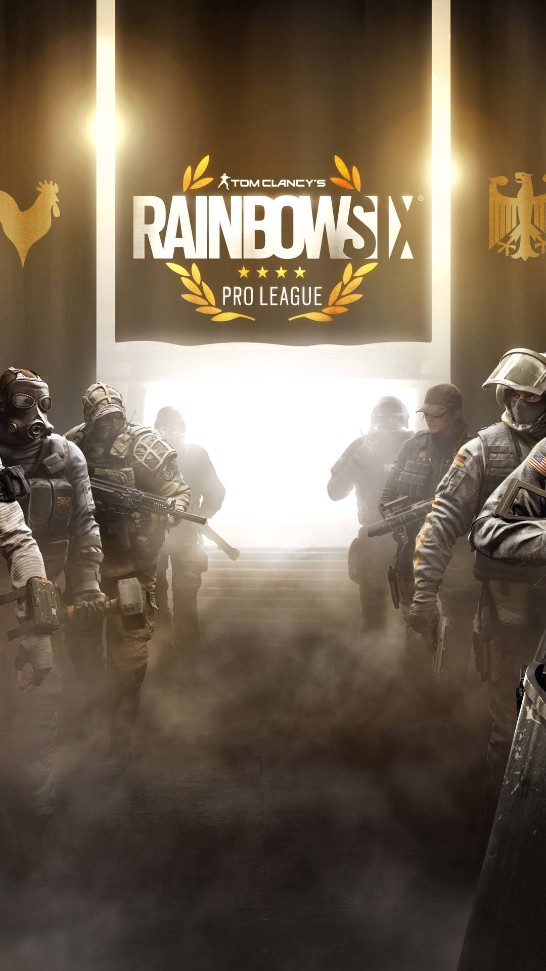 Rainbow Six Siege Pro League Iphone Wallpaper