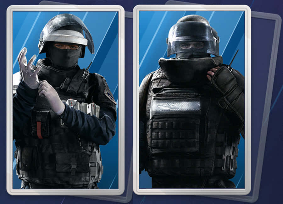 Rook in Action: Rainbow Six Siege Operator Wallpaper