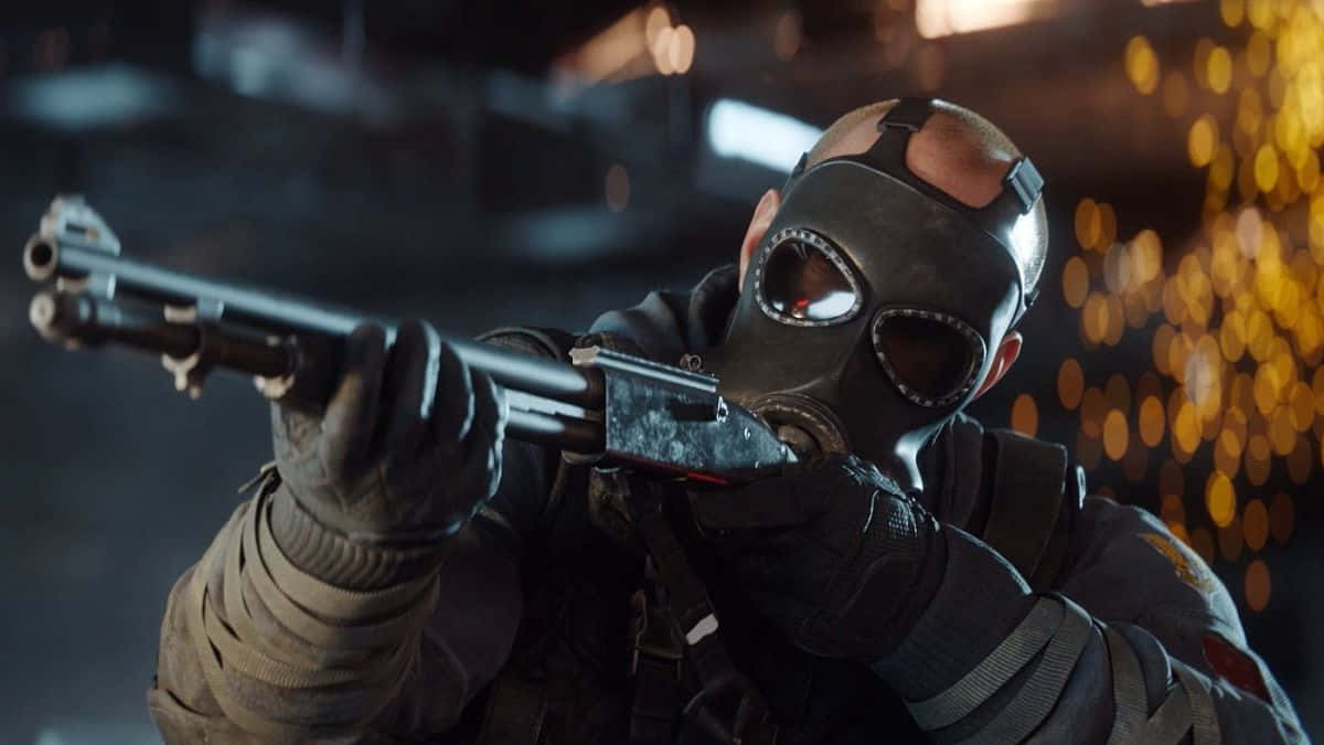 Intense Action with Sledge in Rainbow Six Siege Wallpaper