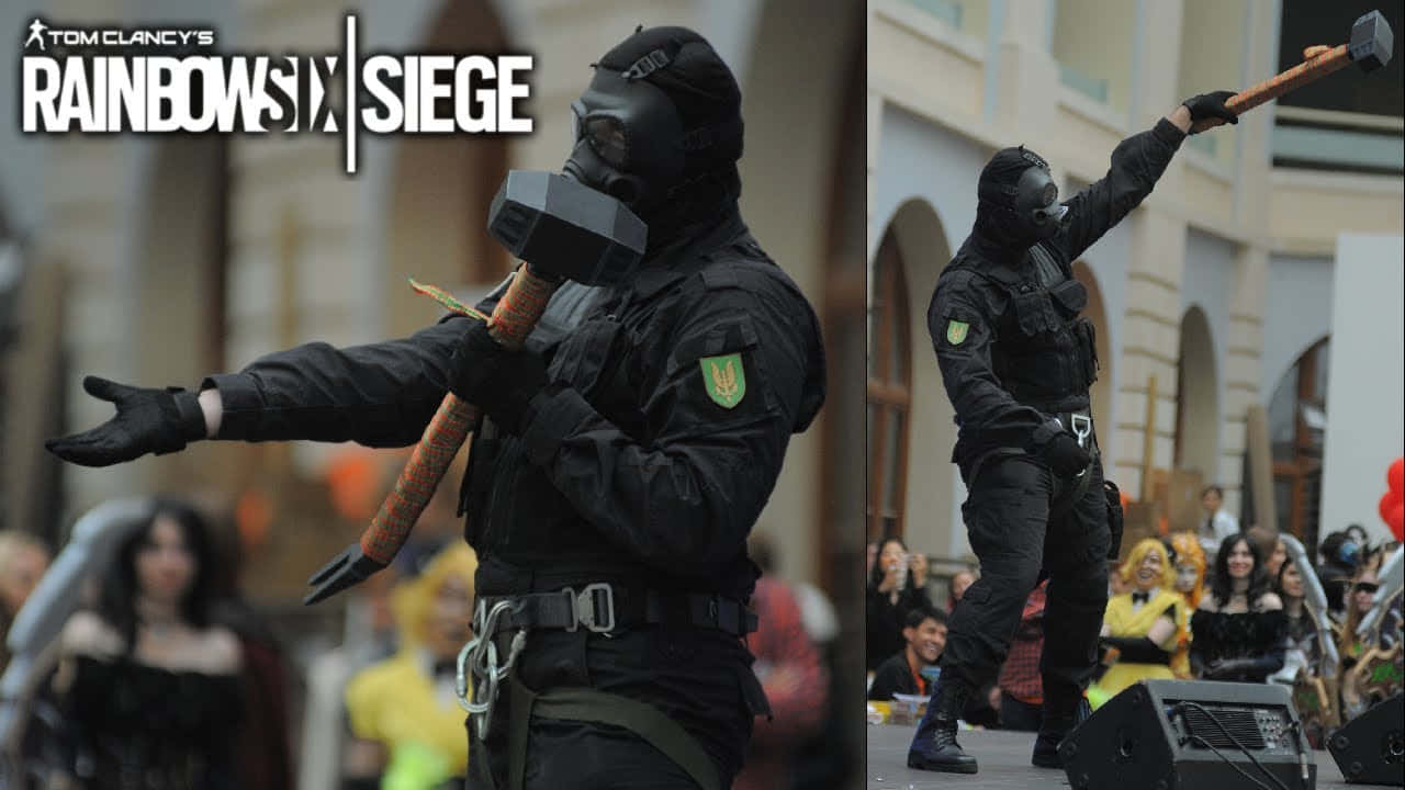 Sledge, the powerful attacker from Rainbow Six Siege Wallpaper