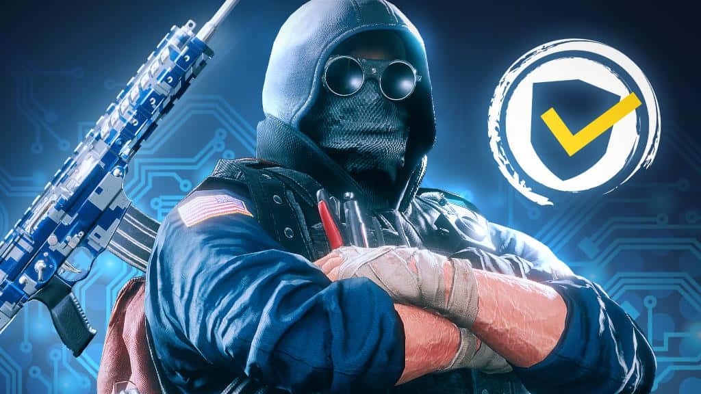 Explosive action with Thermite in Rainbow Six Siege Wallpaper