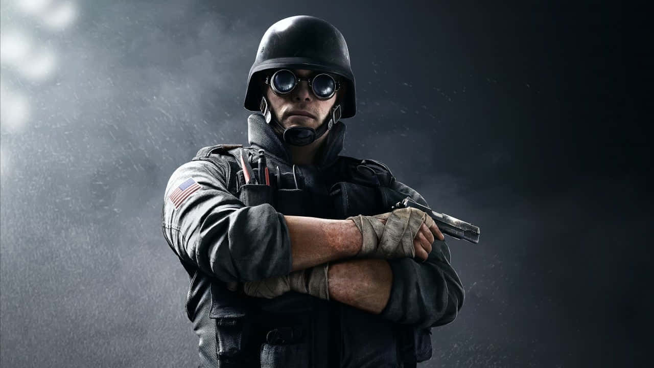 Caption: Thermite in action - Rainbow Six Siege Wallpaper