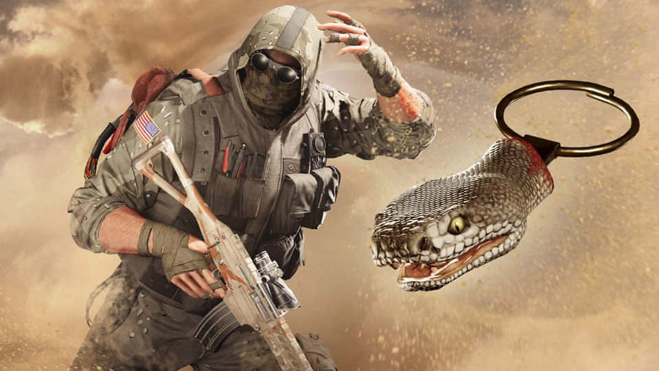 Thermite Operator in Rainbow Six Siege: Explosive Breaching at Its Finest Wallpaper