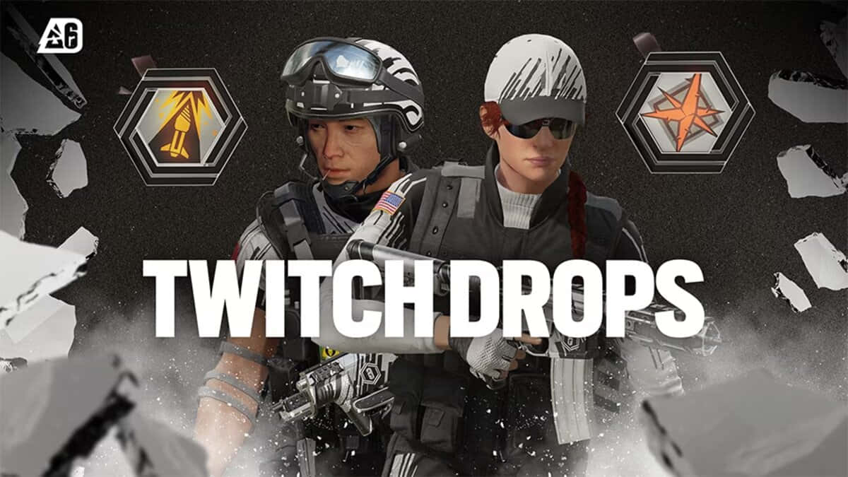 Rainbow Six Siege: Twitch Operator in Action Wallpaper