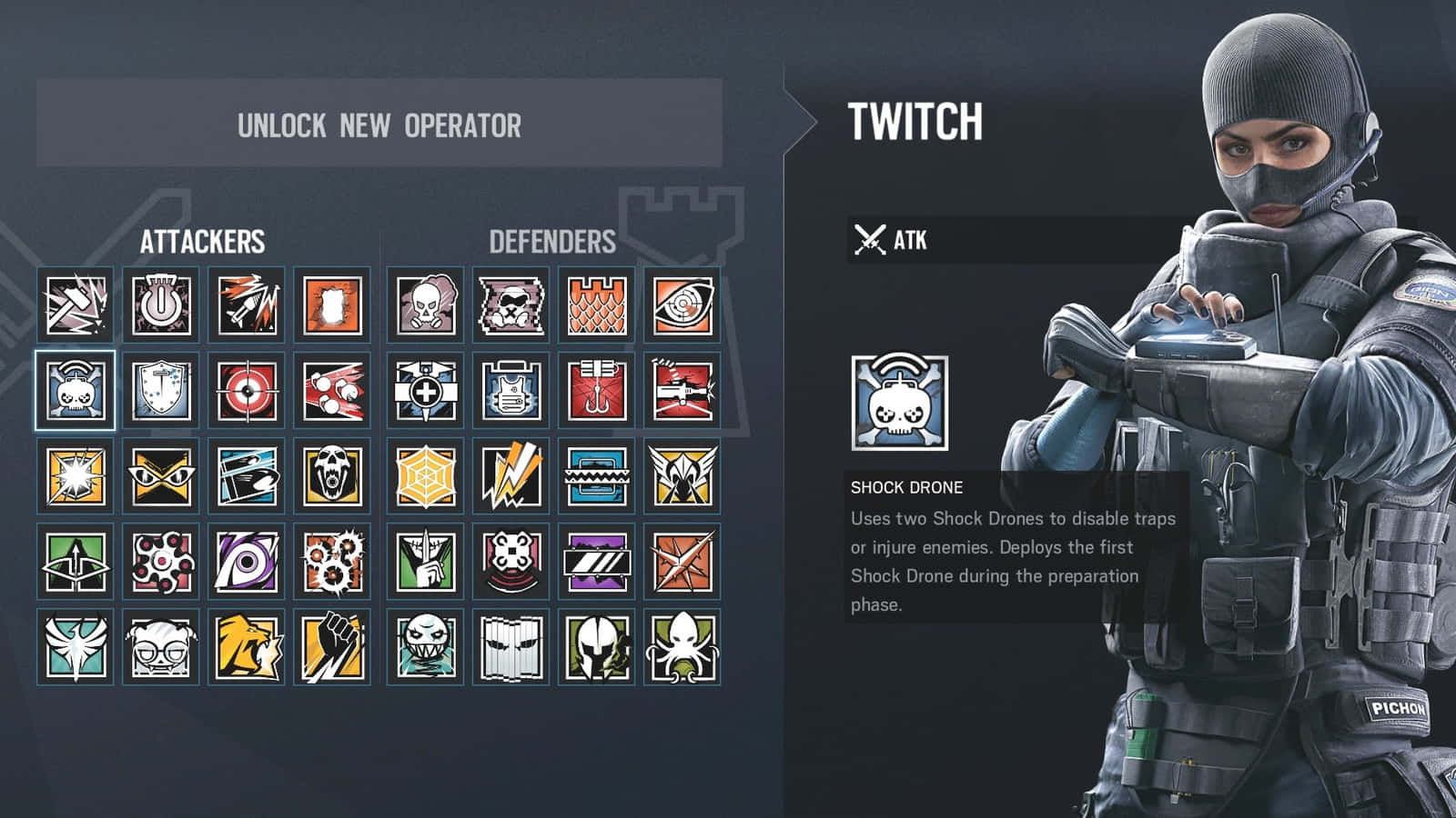 Twitch Operator in Action on Rainbow Six Siege Wallpaper