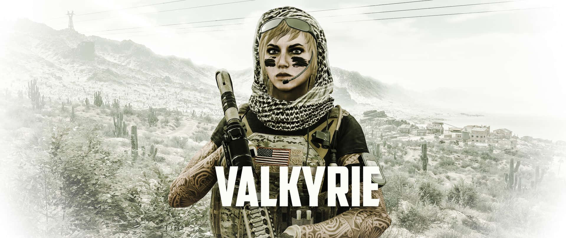 Valkyrie in action in Rainbow Six Siege Wallpaper
