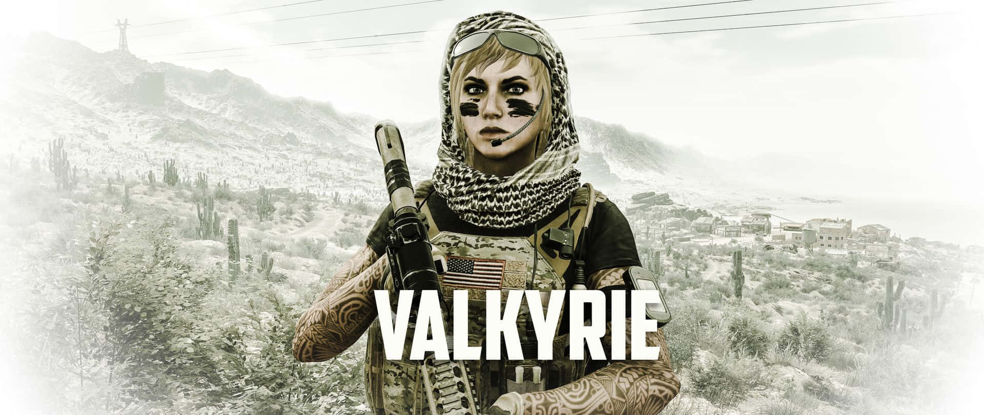 Valkyrie I Aksjon I Rainbow Six Siege Bakgrunnsbildet